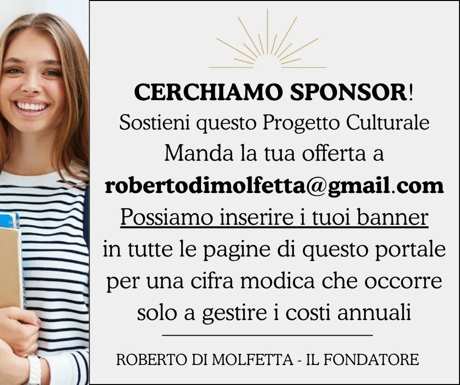 Cerchiamo Sponsor su Sociologi Famosi .IT